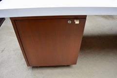 George Nelson "Dry Erase" Desk with Return