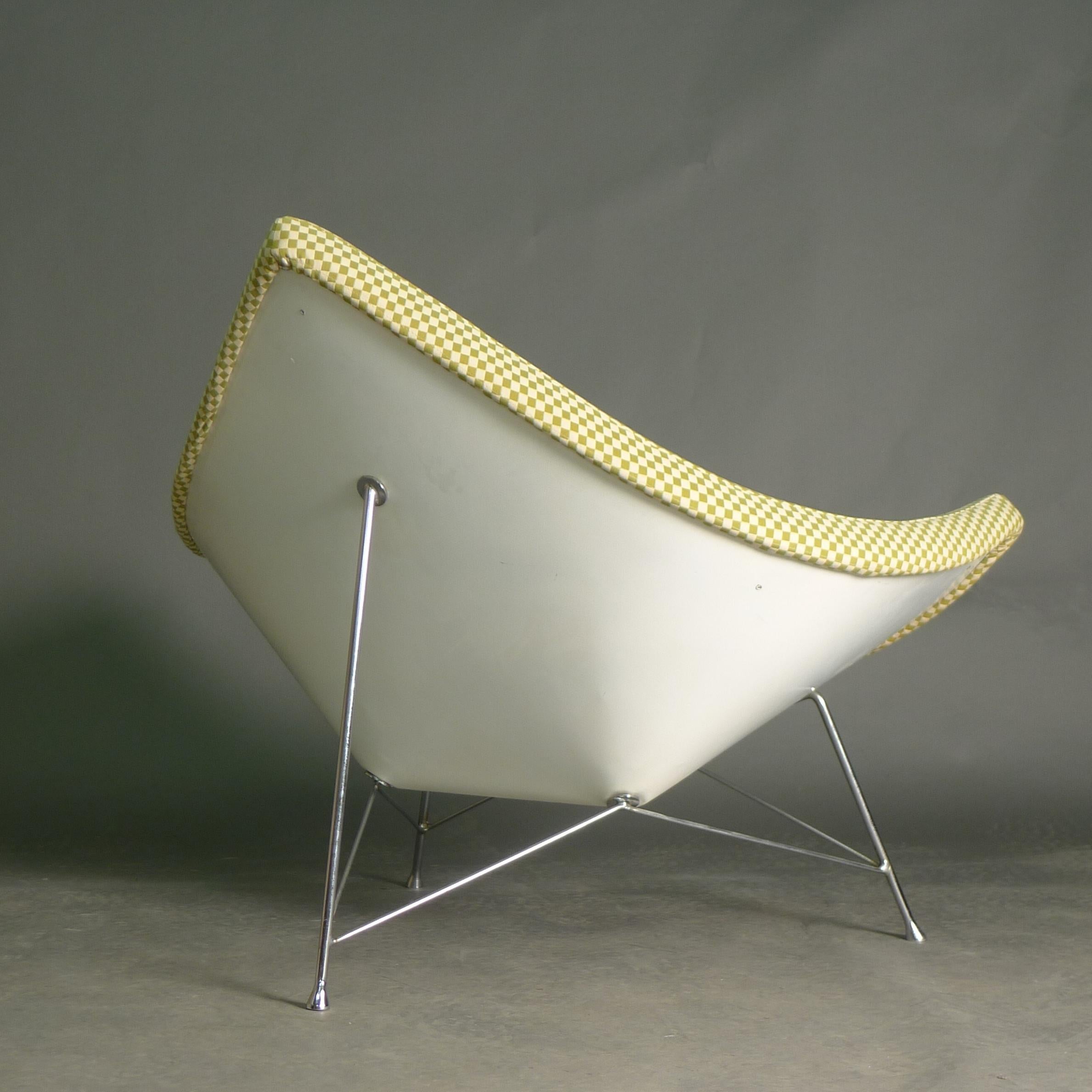George Nelson, Vintage Coconut Chair, 1st issue, Herman Miller 1950s In Good Condition In Wargrave, Berkshire