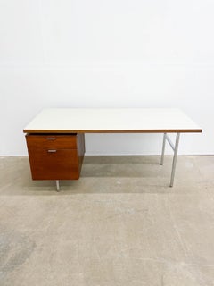 George Nelson Eog Desk with Off-White Top