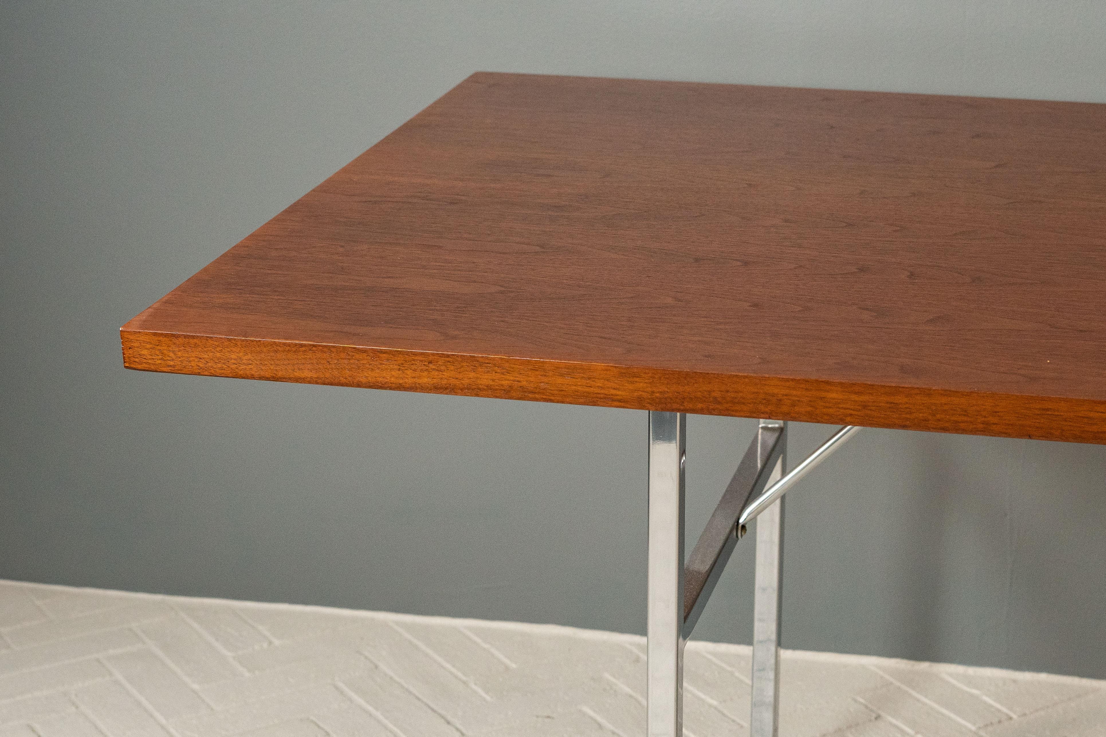 Mid-Century Modern George Nelson EOG Walnut Table For Sale