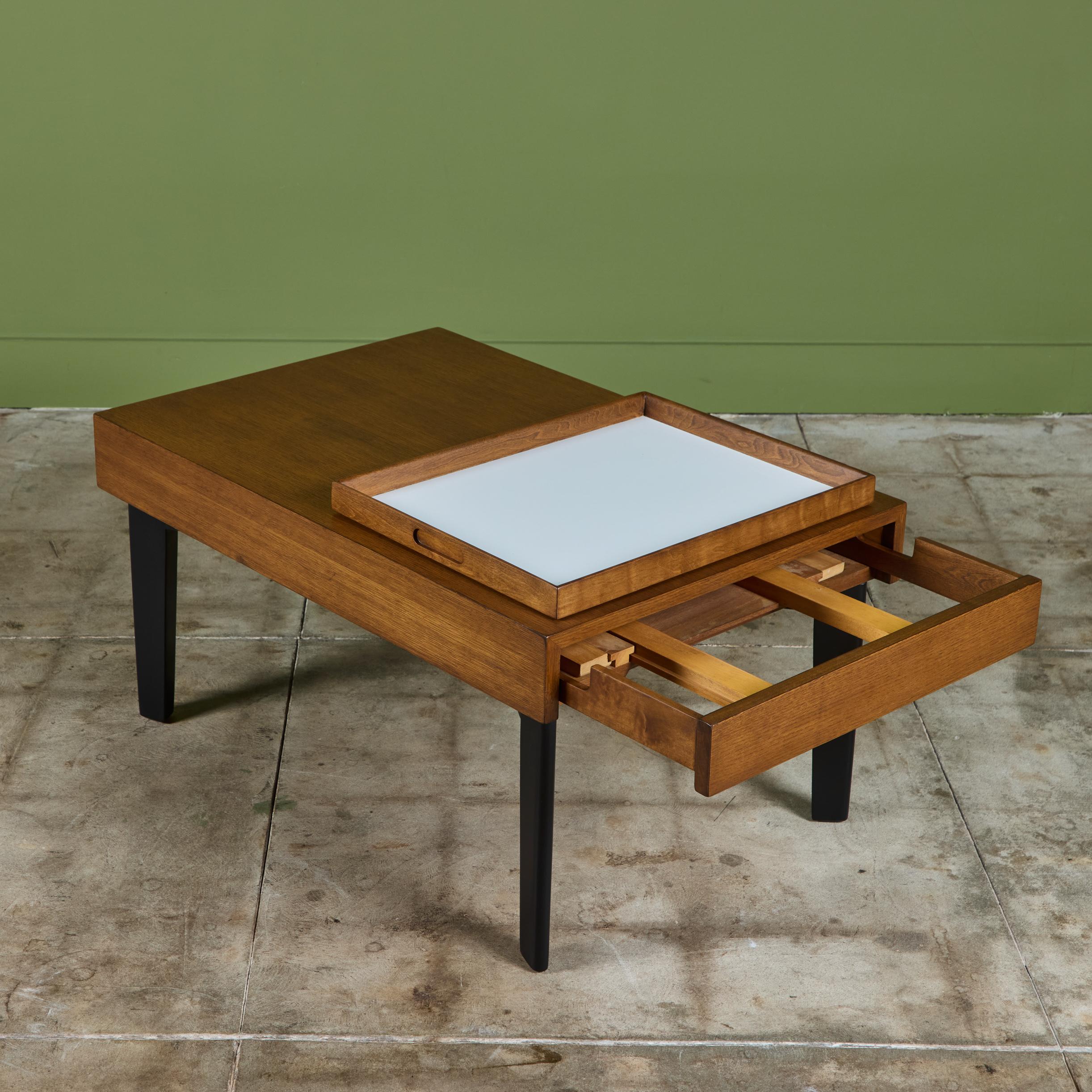 Table basse à rallonge George Nelson avec plateaux amovibles pour Herman Miller en vente 2