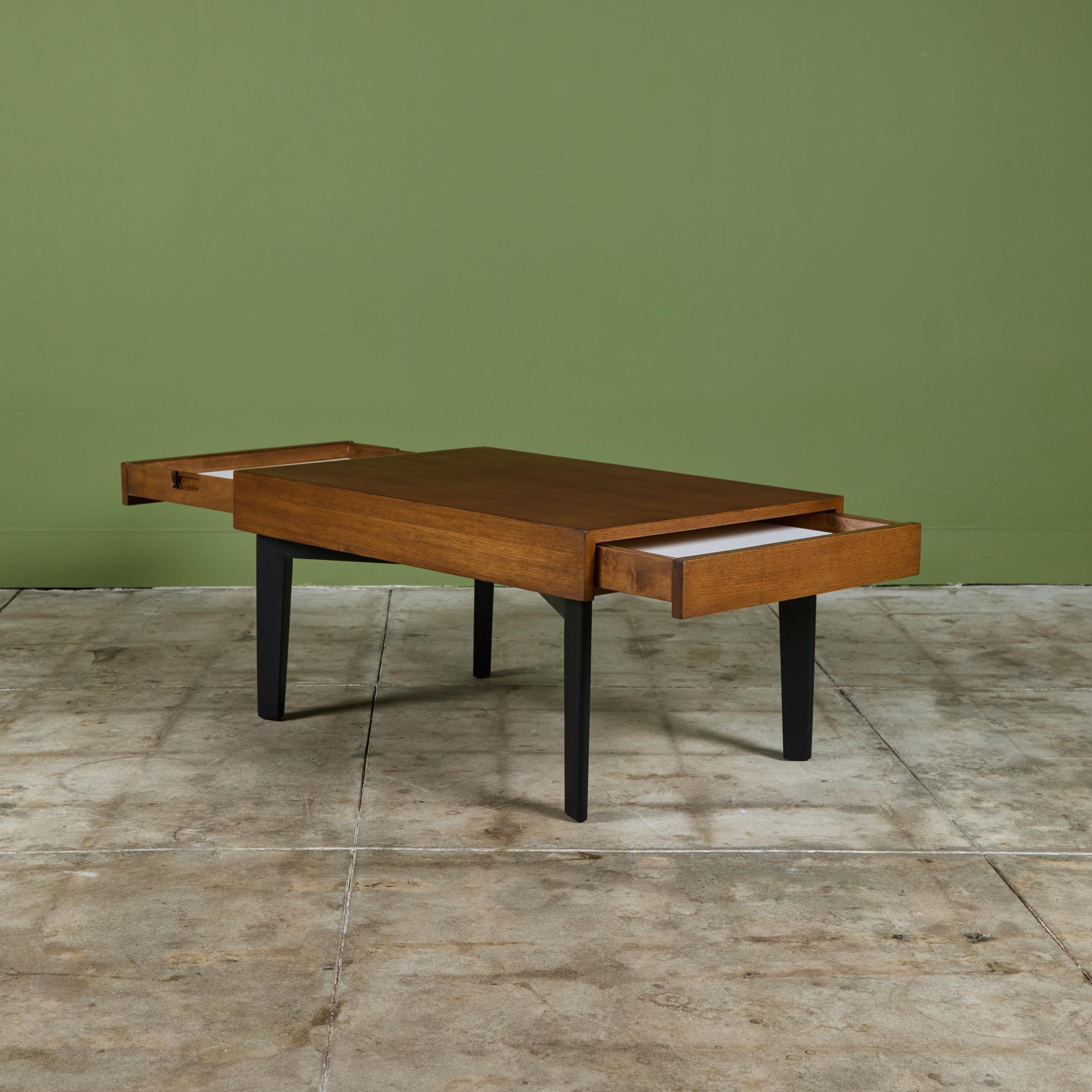 Table basse à rallonge George Nelson avec plateaux amovibles pour Herman Miller en vente 3