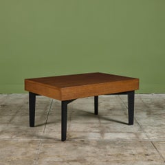 George Nelson Extendable Coffee Table with Removable Trays for Herman Miller