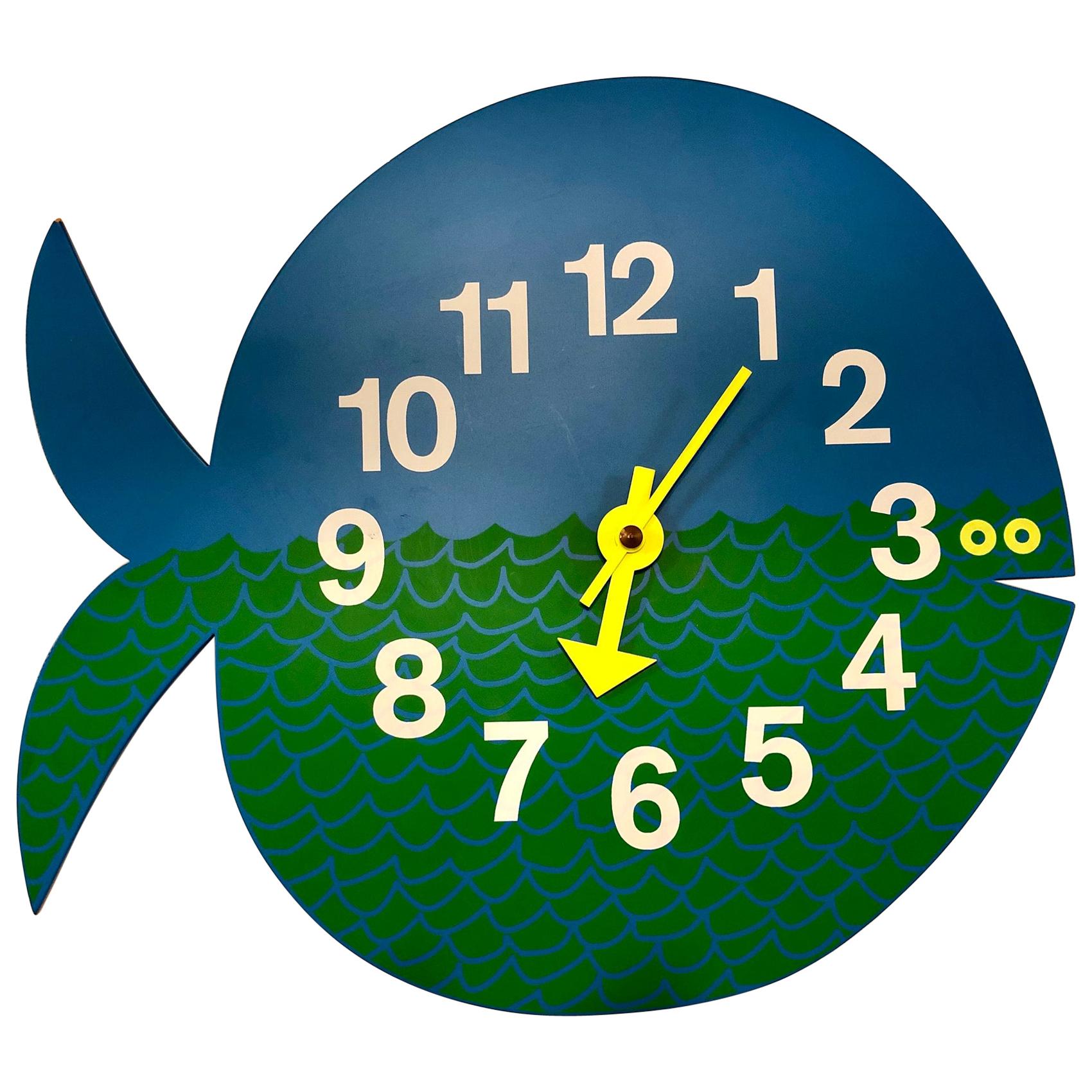 George Nelson Fernando the Fish Zoo Timers Wall Clock
