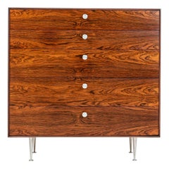Vintage George Nelson Five-Drawer Thin Edge Rosewood Dresser