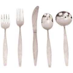 George Nelson Flatware in Leisure Pattern by Carvel Hall