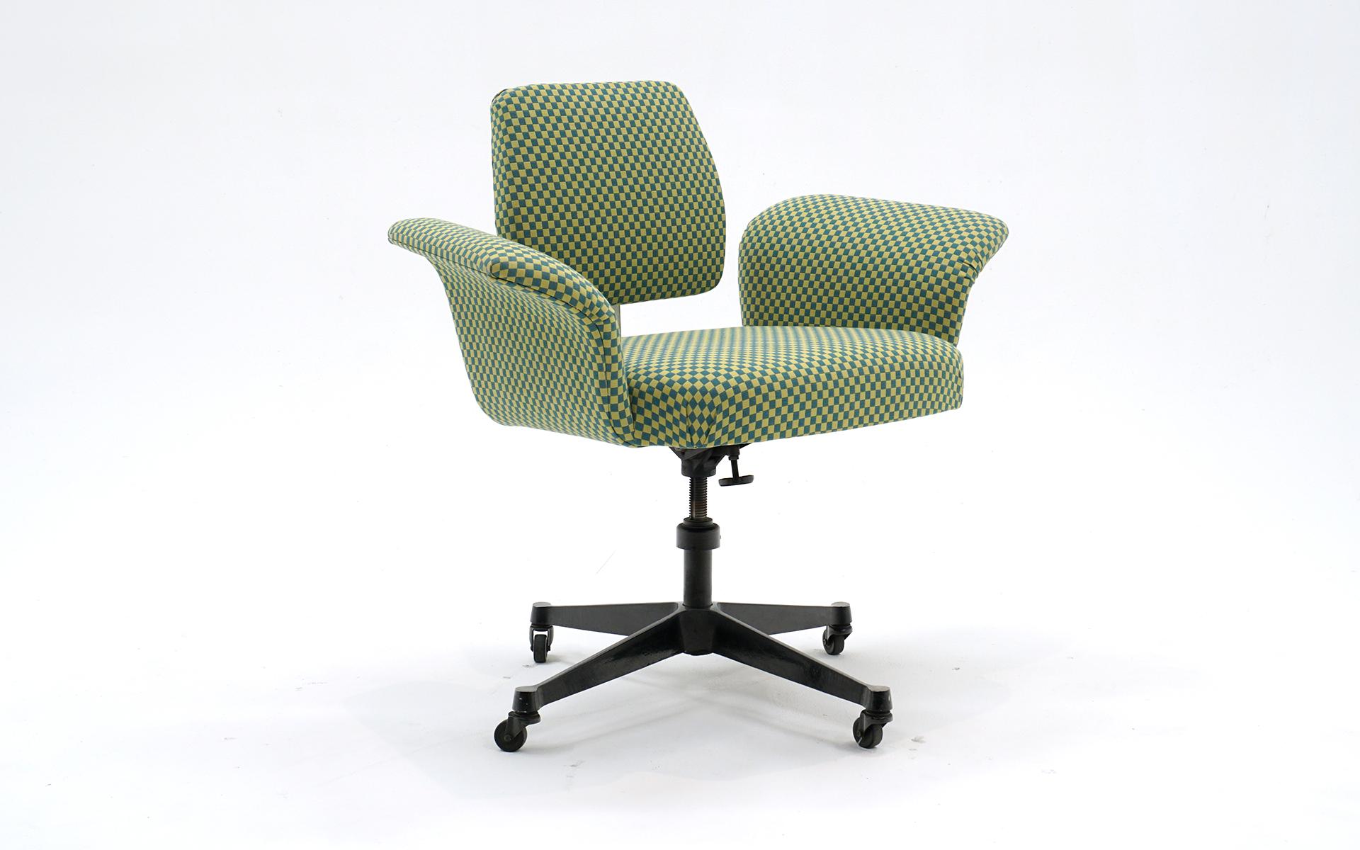 Americano Sedia Flying Duck di George Nelson con rotelle.  Ripristinato. Alexander Girard Fabrice. in vendita