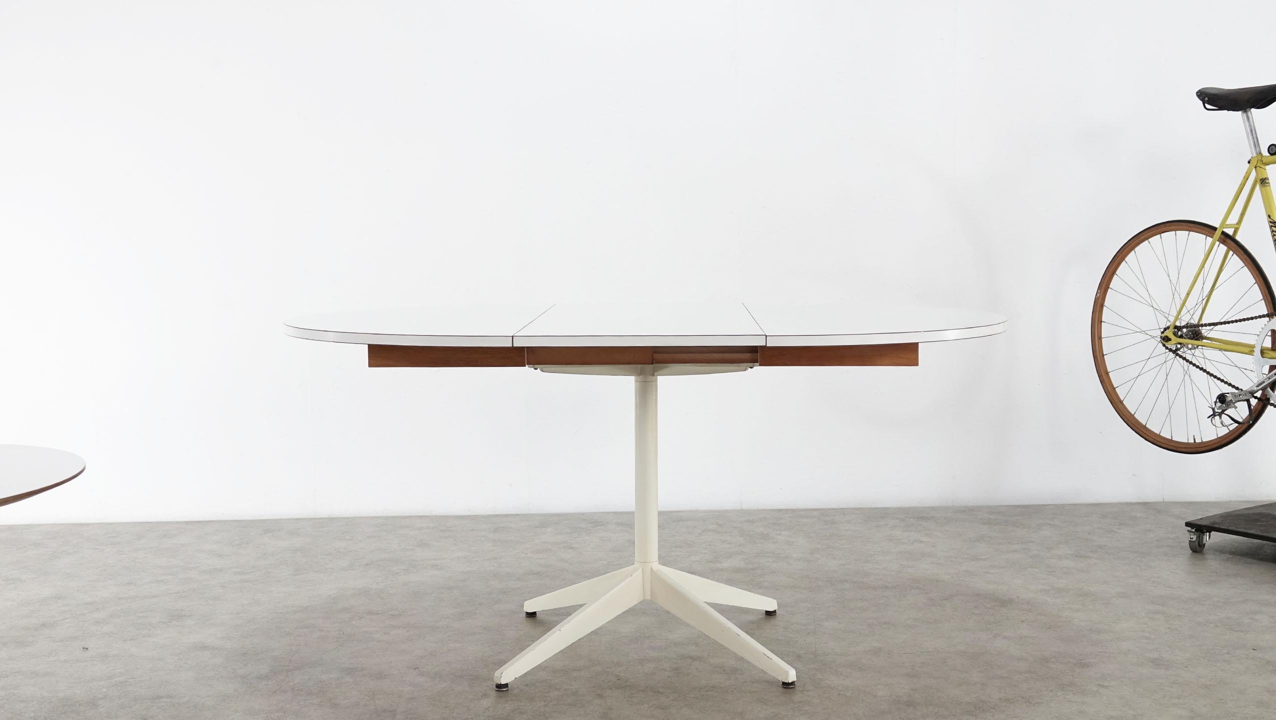 George Nelson for Contura, Herman Miller White Laminate Dining Table 3