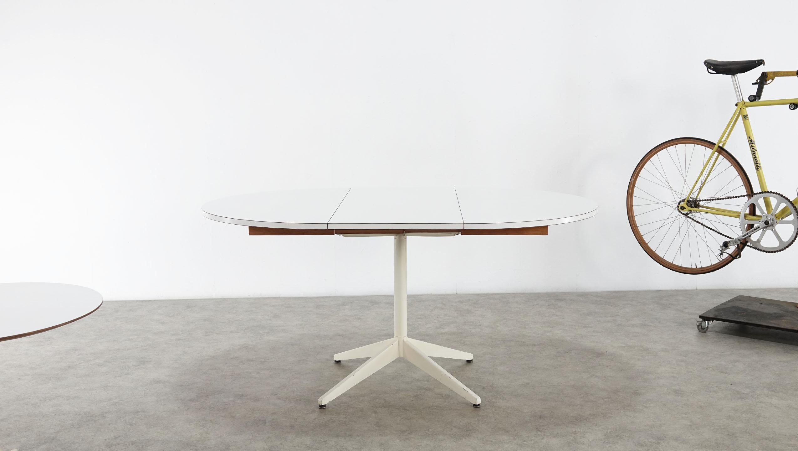 George Nelson for Contura, Herman Miller White Laminate Dining Table 5