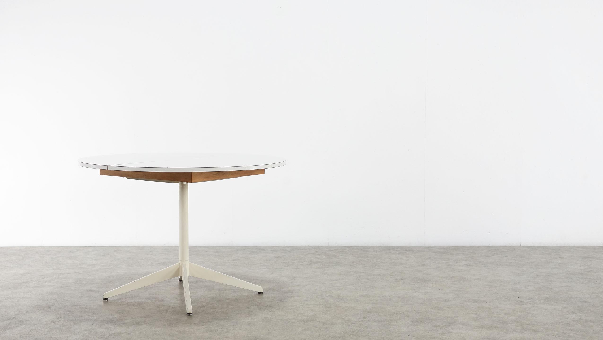 George Nelson for Contura, Herman Miller White Laminate Dining Table 6