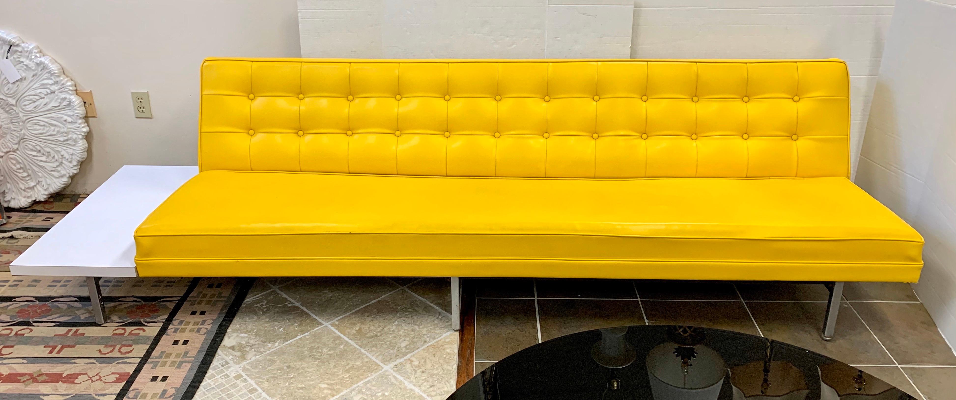 mid century 2 piece nelson sectional sofa