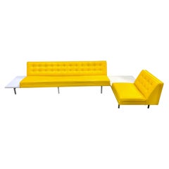 Ensemble de salon George Nelson for Herman Miller 2-Pc Sectional Sofa with Tables