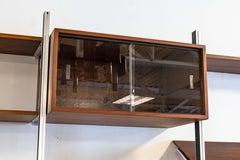 George Nelson for Herman Miller 4 Bay OMNI System Wall Shelving Unit Cabinets