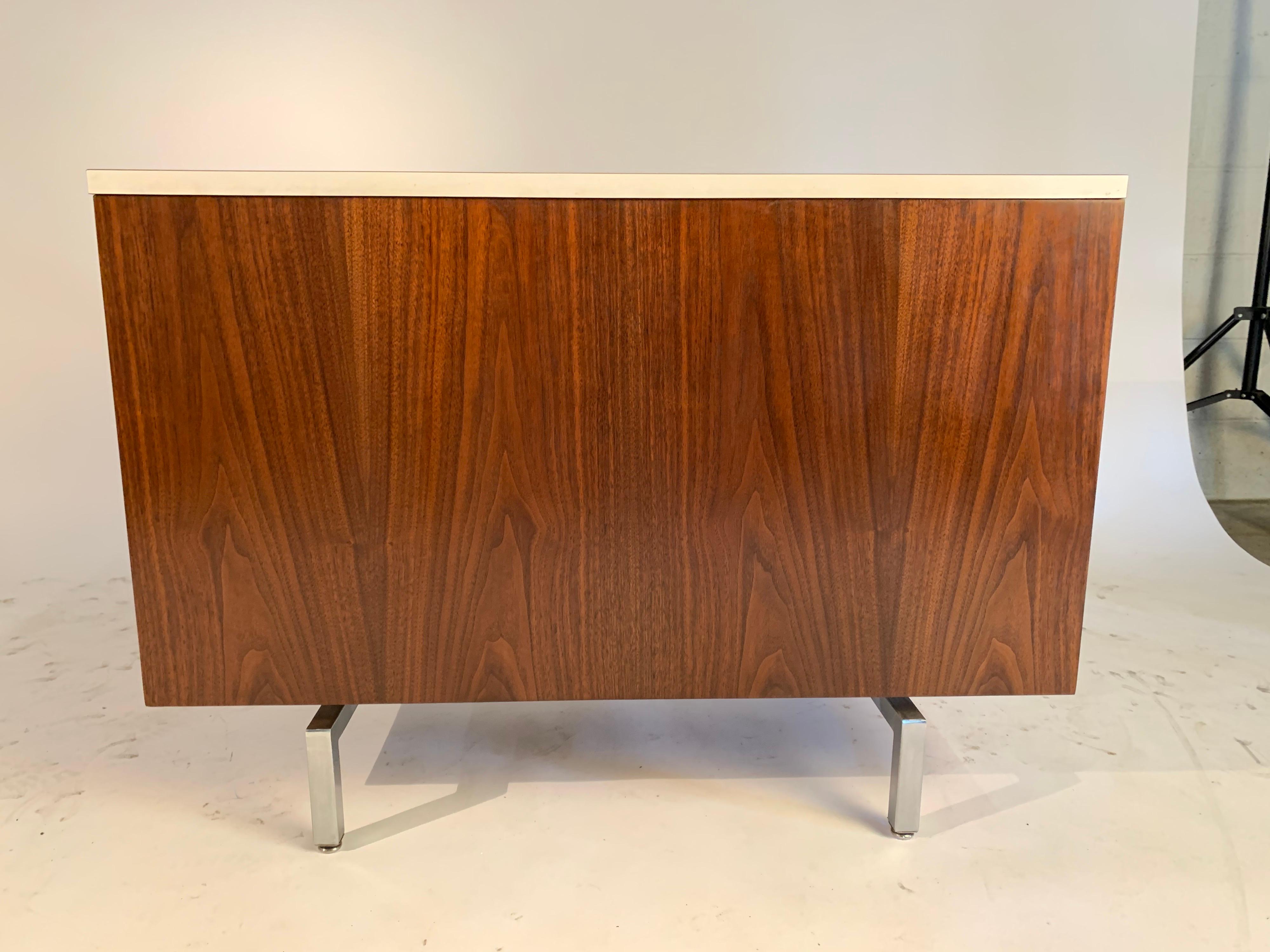 George Nelson for Herman Miller 4-Drawer Cabinet/Credenza in Walnut 1