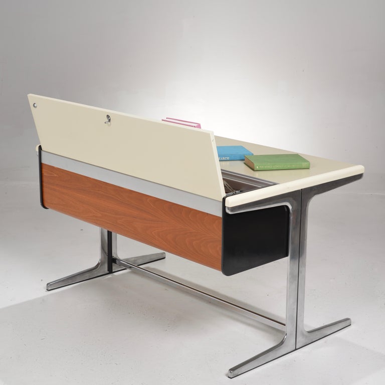 George Nelson for Herman Miller Action Office 1 Desk For Sale at 1stDibs george nelson action office action office desk george nelson action desk
