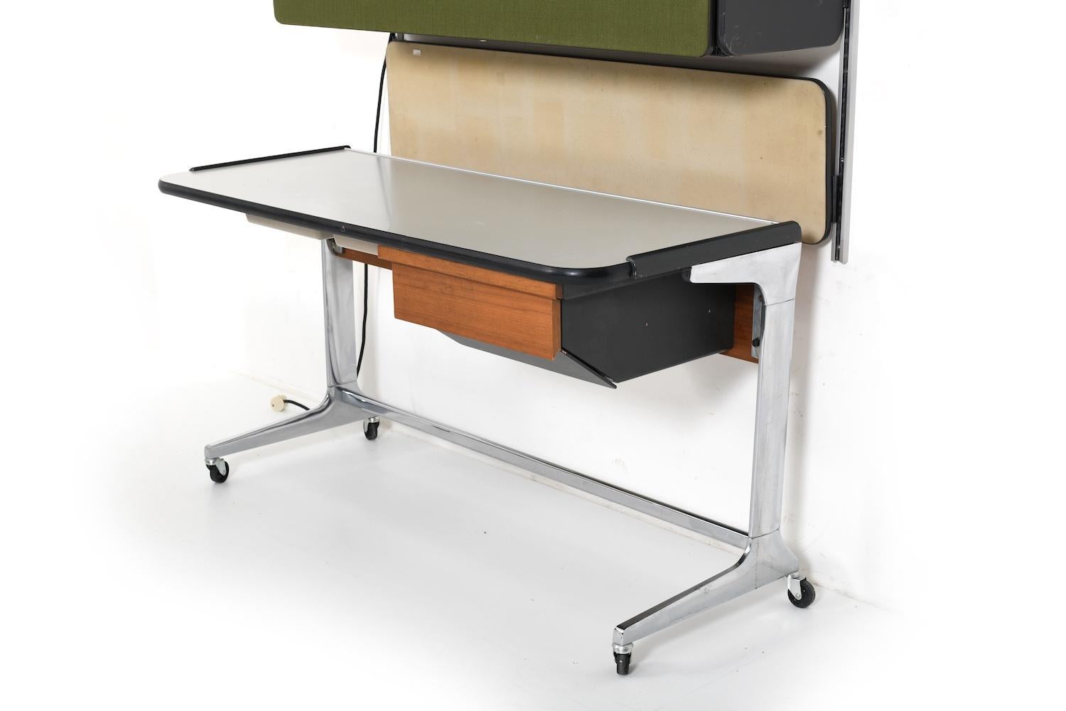 George Nelson for Herman Miller Action Office Set 1960s For Sale 5