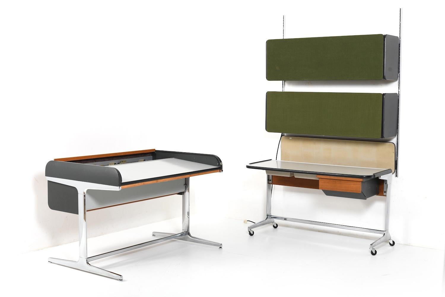 George Nelson for Herman Miller Action Office Set 1960s For Sale 13