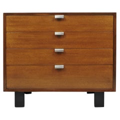 George Nelson for Herman Miller Basic Series Walnut Cabinet Chest of Drawers