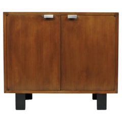 George Nelson for Herman Miller Basic Series Walnut Two Door Cabinet