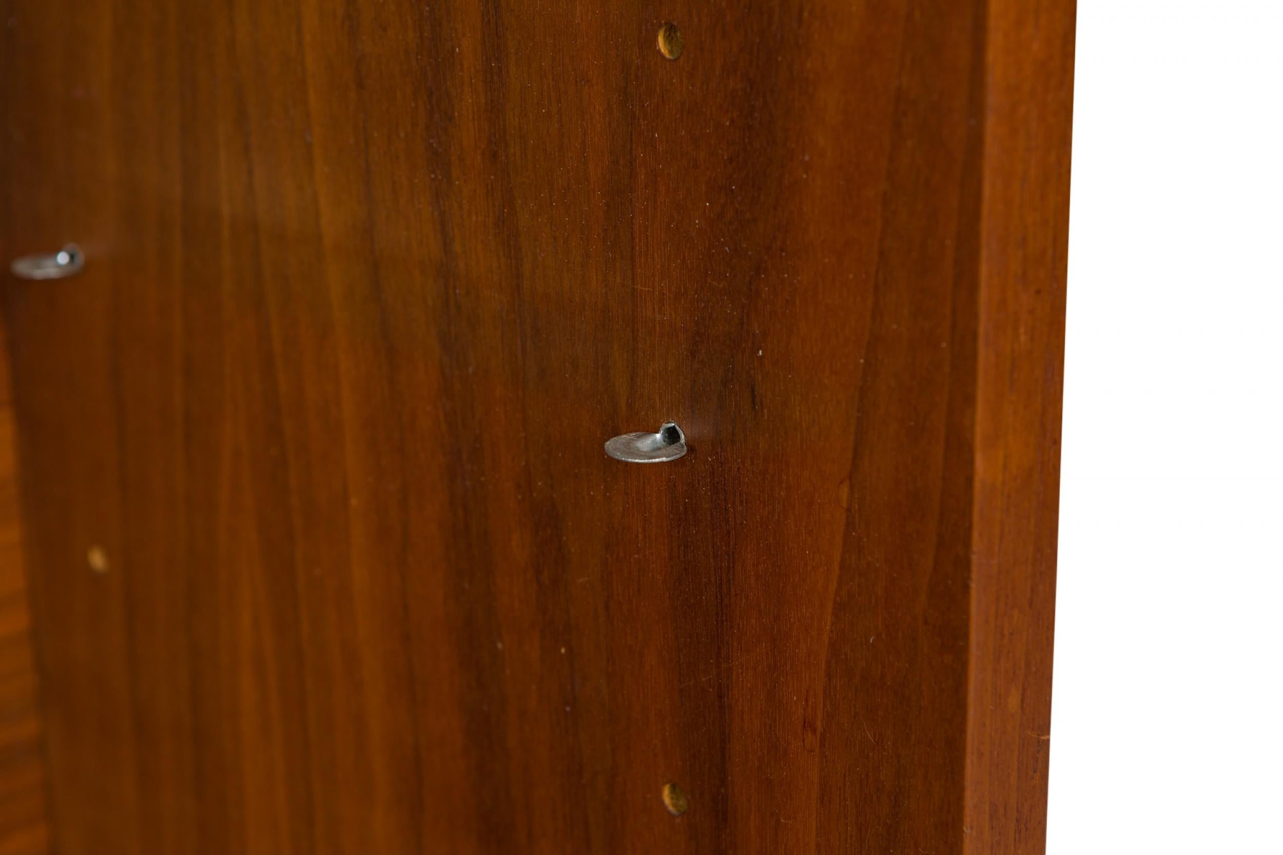 American George Nelson for Herman Miller BCS Basic Two Shelf Walnut Veneer Bookshelf For Sale