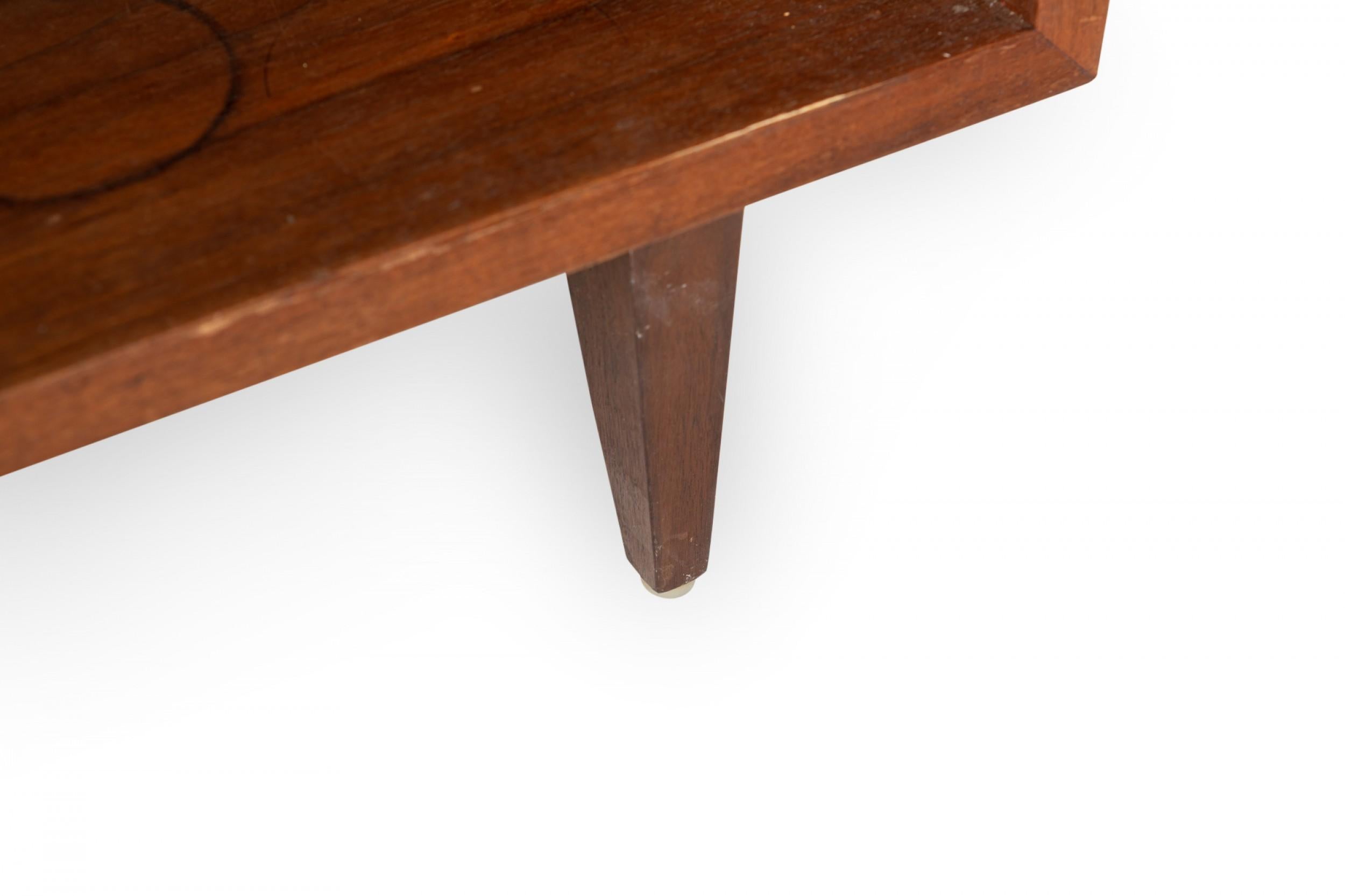 George Nelson for Herman Miller BCS Basic Two Shelf Walnut Veneer Bookshelf For Sale 3