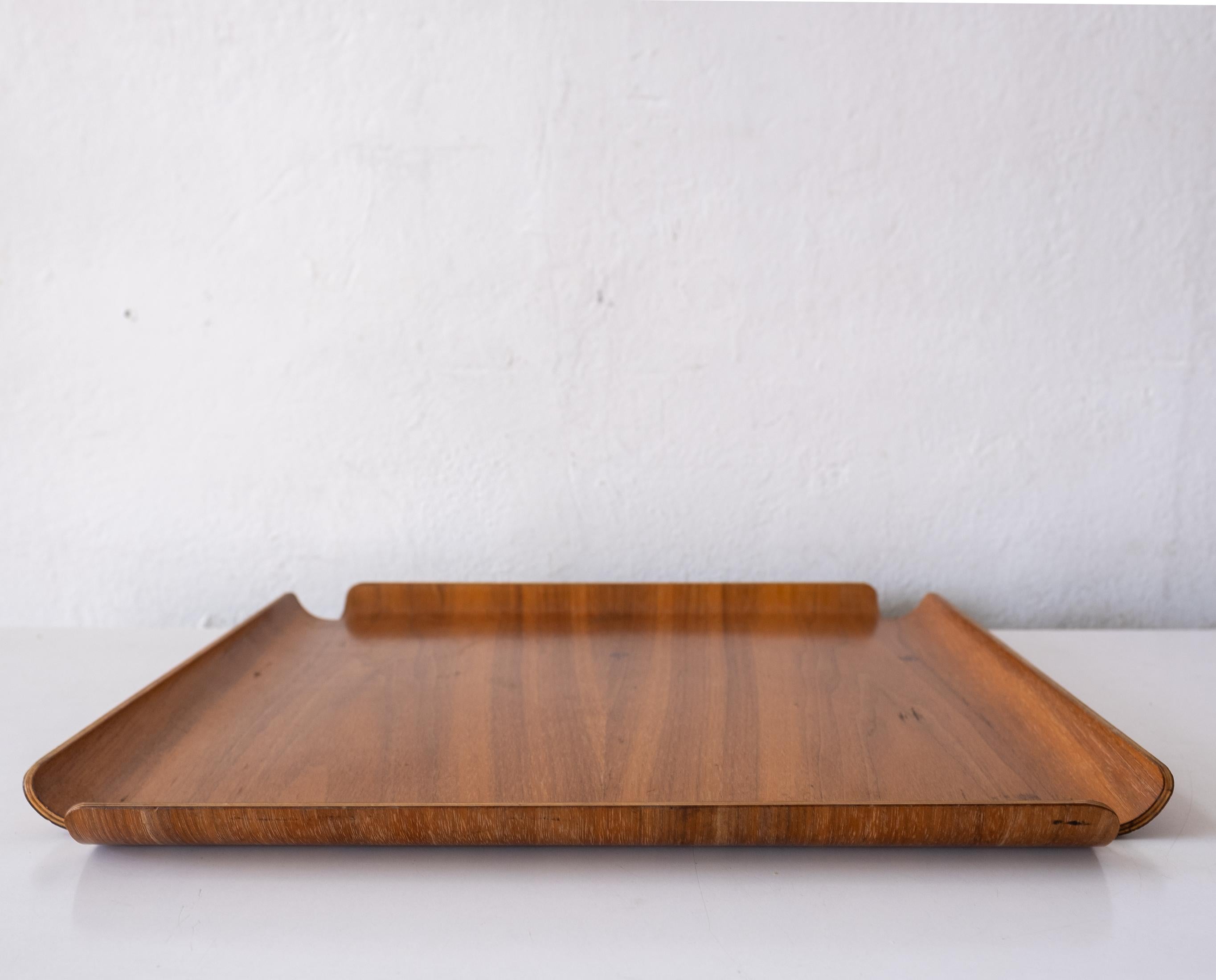 Mid-Century Modern George Nelson for Herman Miller Bent Plywood Tray, 1950s
