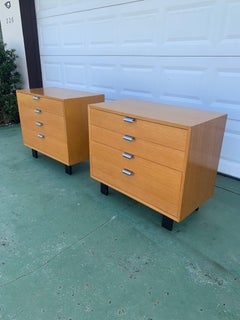 George Nelson for Herman Miller Chests/Dressers, a Pair