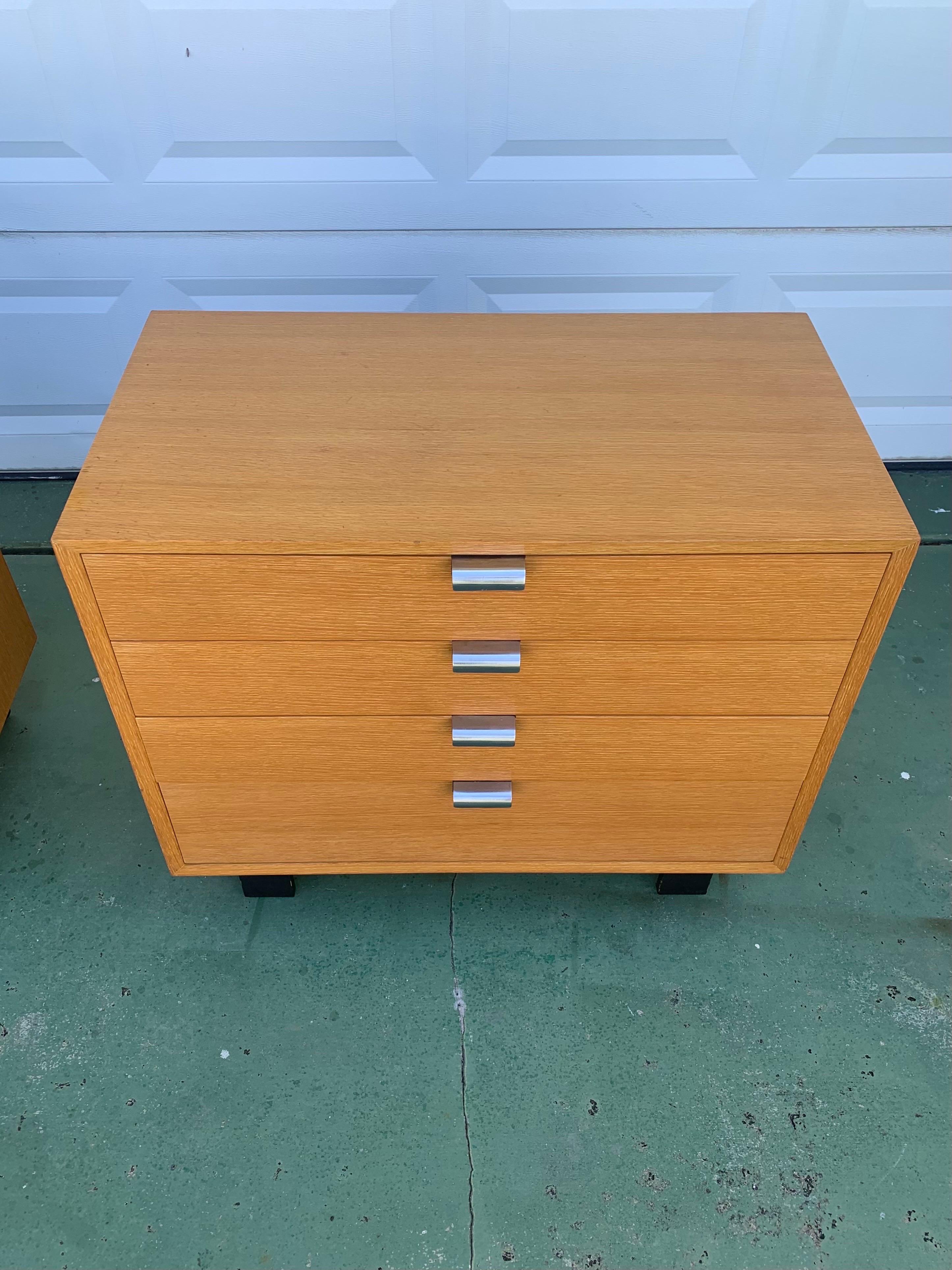 20th Century George Nelson for Herman Miller Chests/Dressers, a Pair For Sale