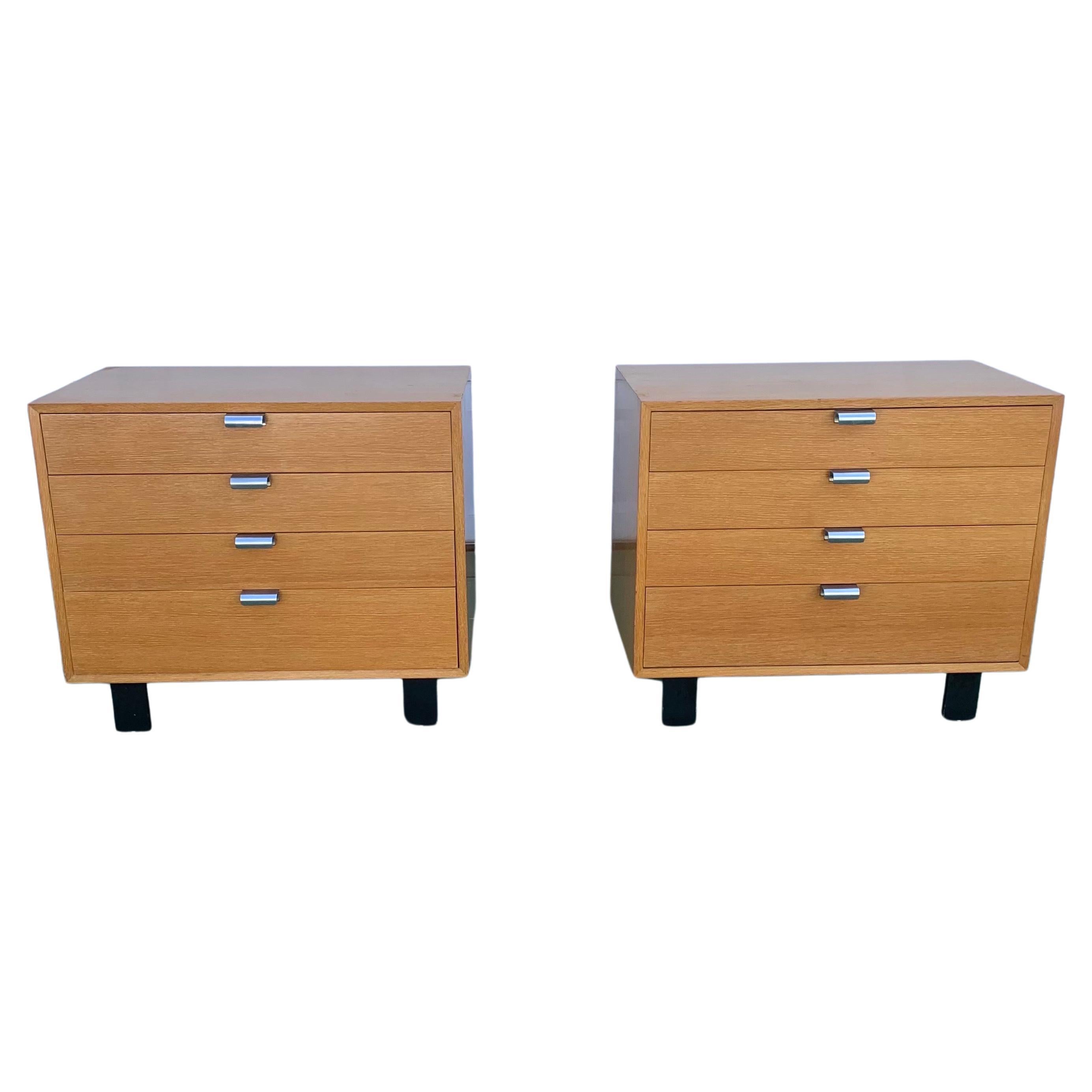 George Nelson for Herman Miller Chests/Dressers, a Pair For Sale