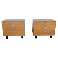 Retro George Nelson for Herman Miller Chests/Dressers, a Pair