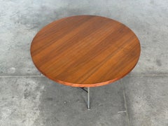 George Nelson for Herman Miller Coffee Table - Model 5756 - Walnut + Aluminum