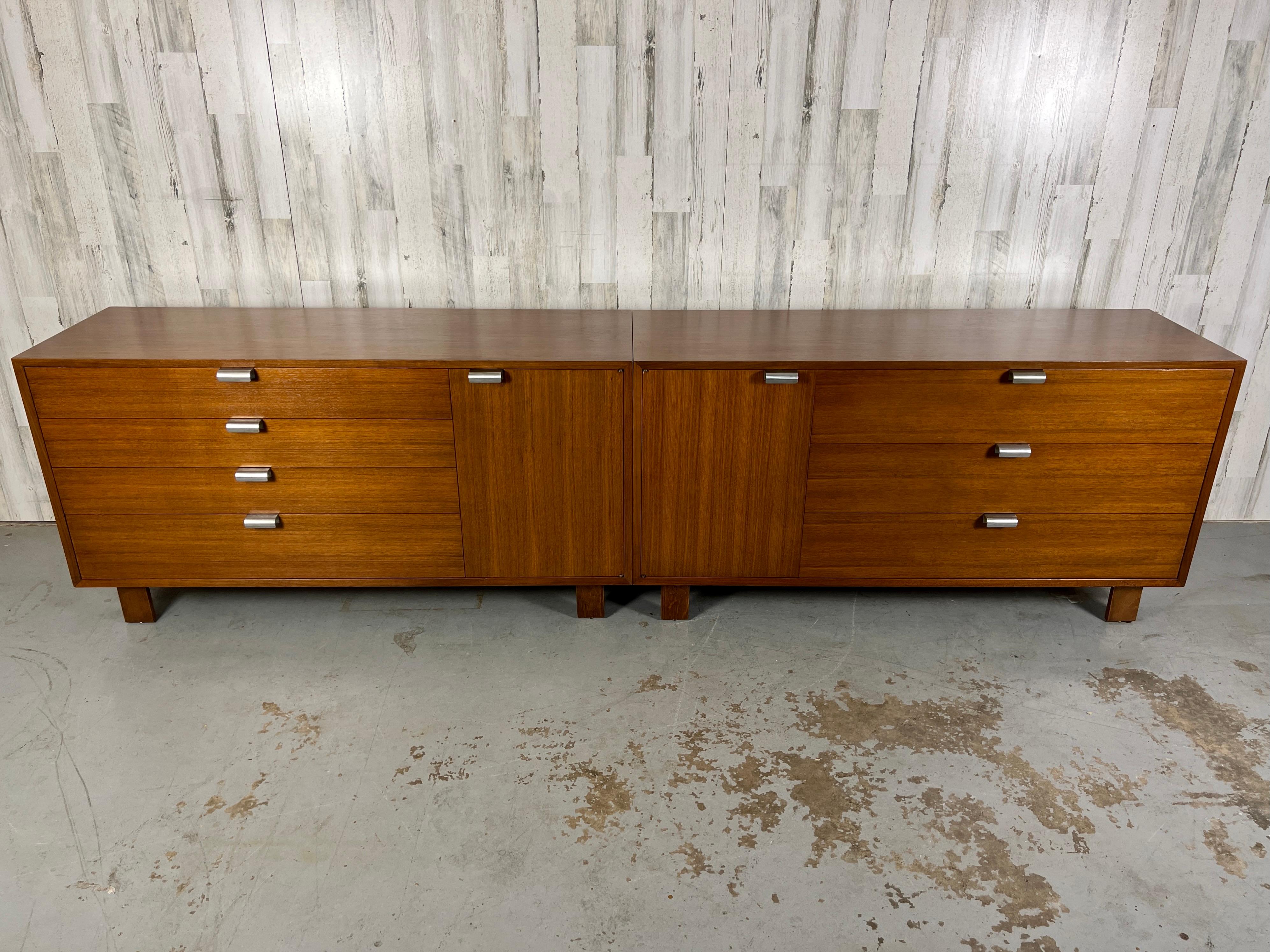 20th Century George Nelson for Herman Miller Credenza's
