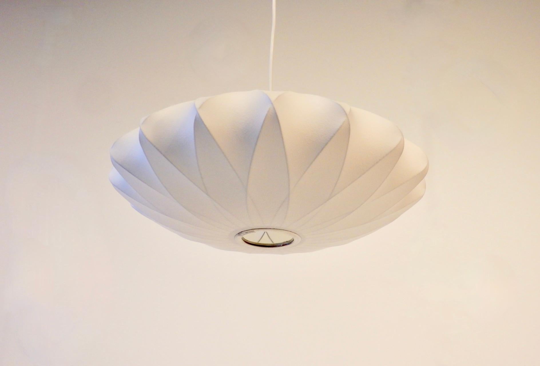 Contemporary George Nelson for Herman Miller Criss Cross Hanging Bubble Lamp