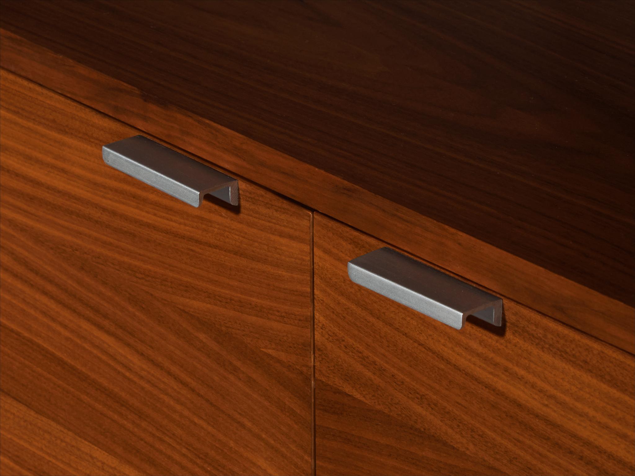 George Nelson for Herman Miller CSS Modular Wall Unit in Walnut & Aluminum For Sale 4