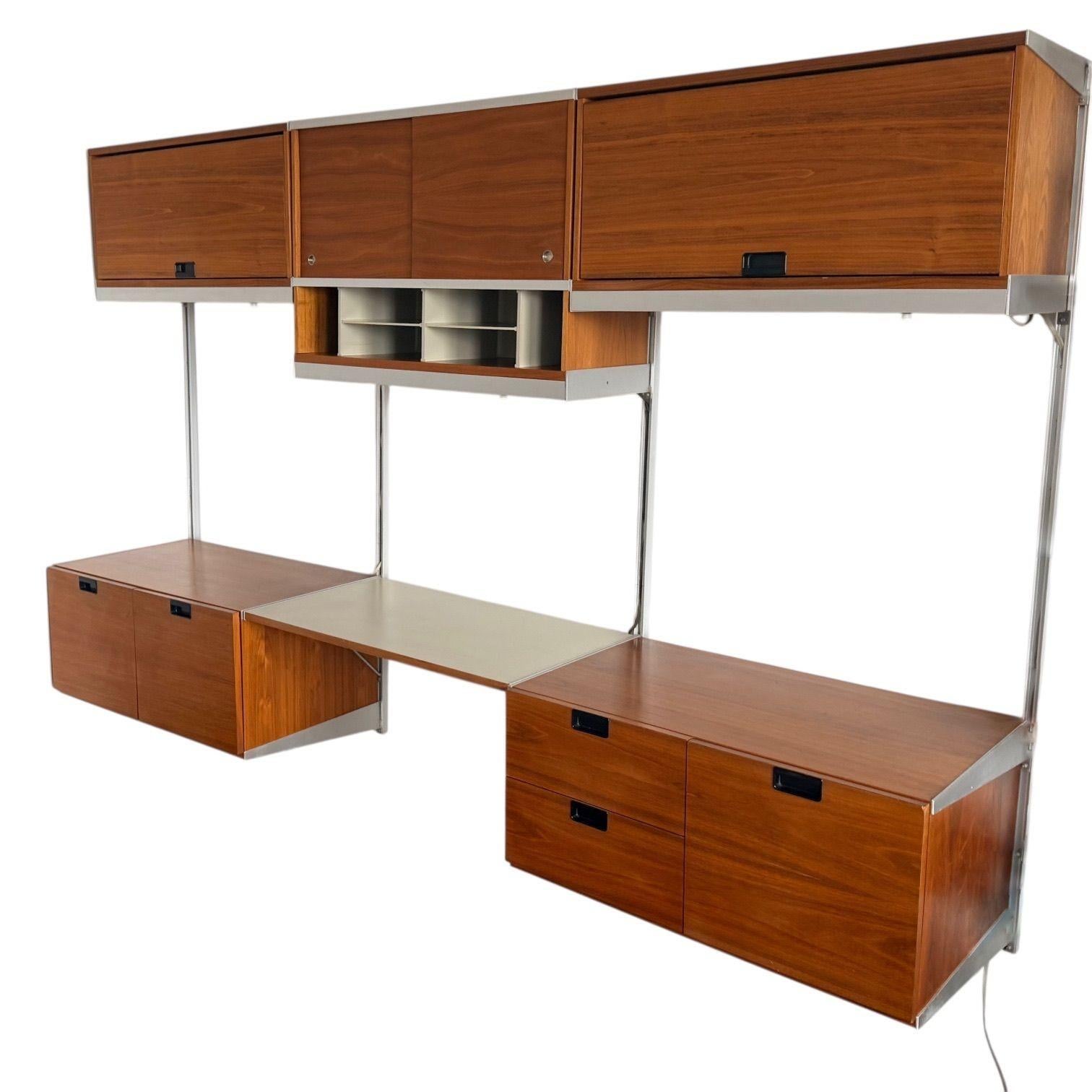 George Nelson for Herman Miller CSS Wall Unit, 1950 Moderno de mediados de siglo en venta