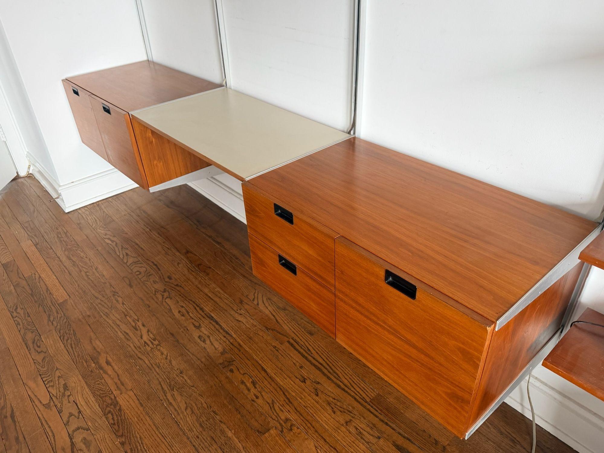 George Nelson for Herman Miller CSS Wall Unit, 1950 mediados del siglo XX en venta