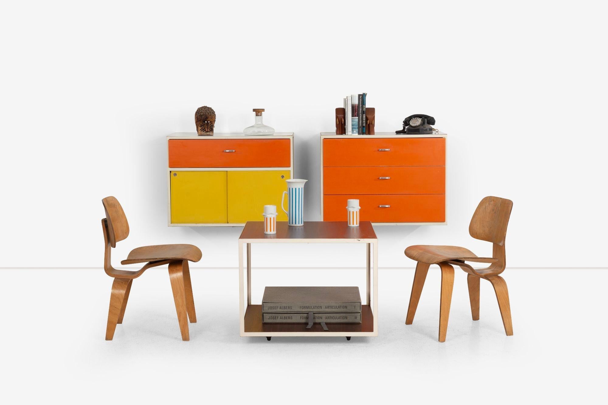 Americano George Nelson per Herman Miller Custom per Hugh DuPree Armadi con struttura in acciaio 1960 in vendita