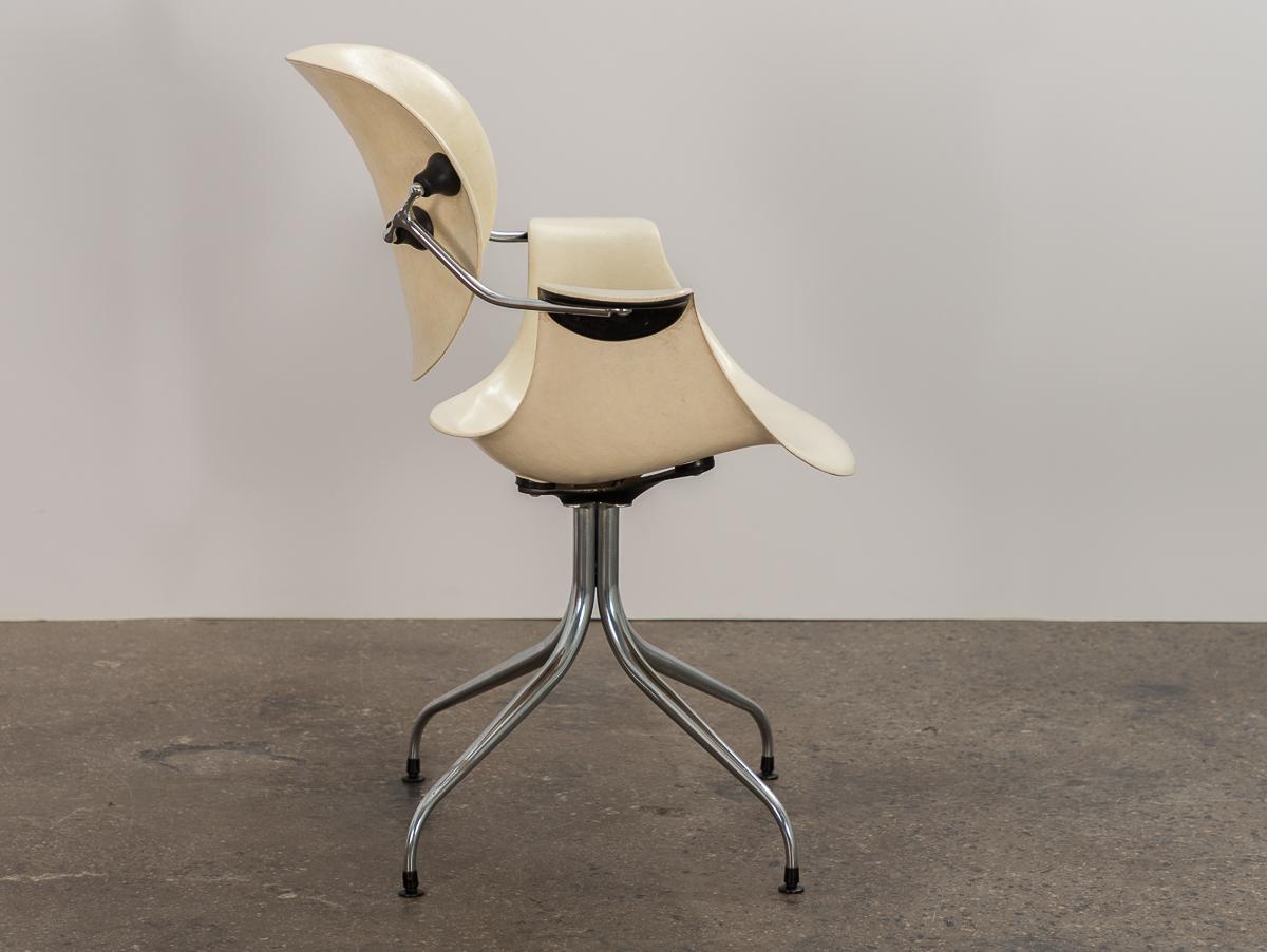 Mid-20th Century George Nelson for Herman Miller DAA Swag Leg Chair