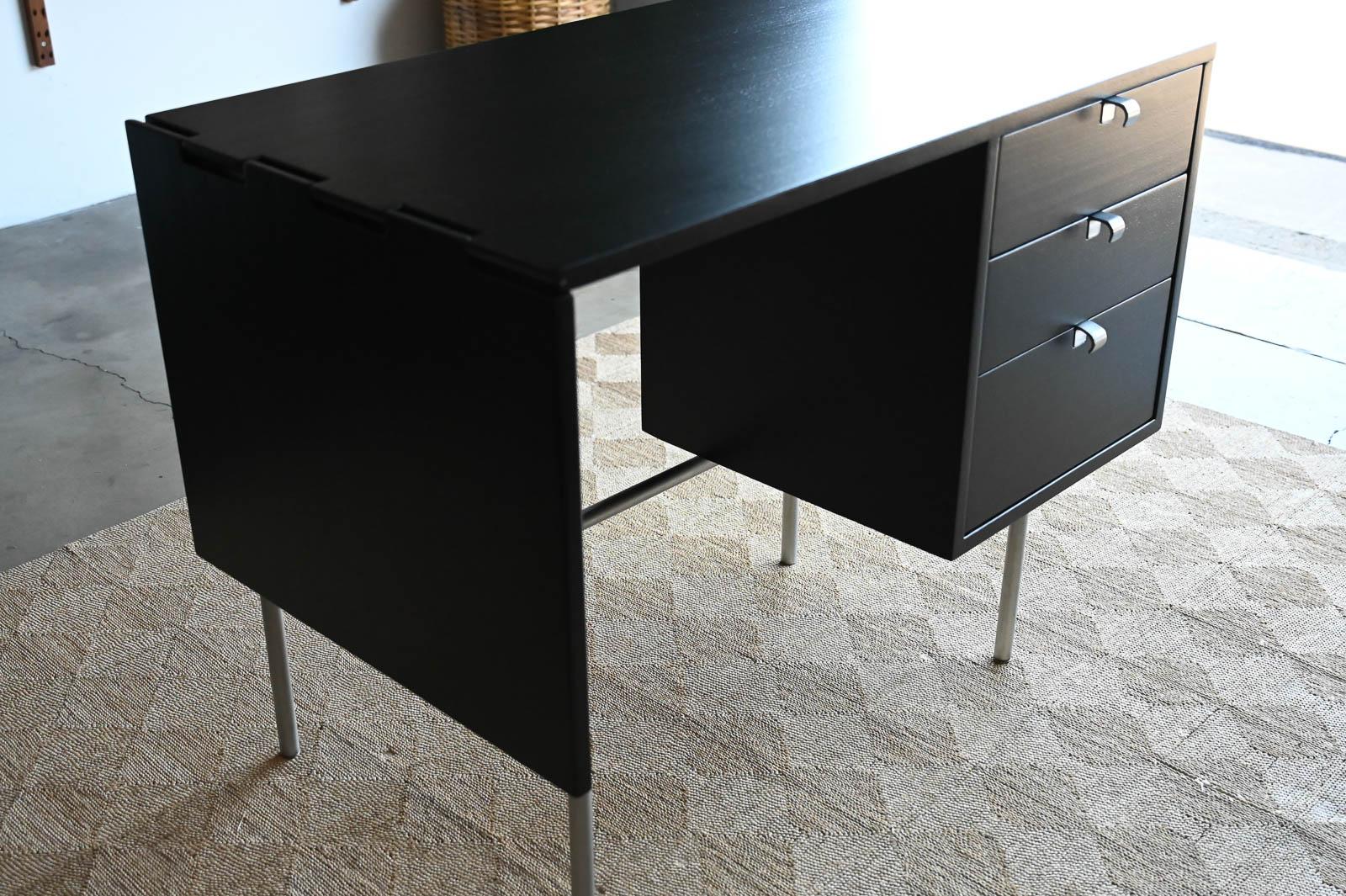 George Nelson for Herman Miller Drop-Leaf Desk Model 4754, ca. 1955 For Sale 4