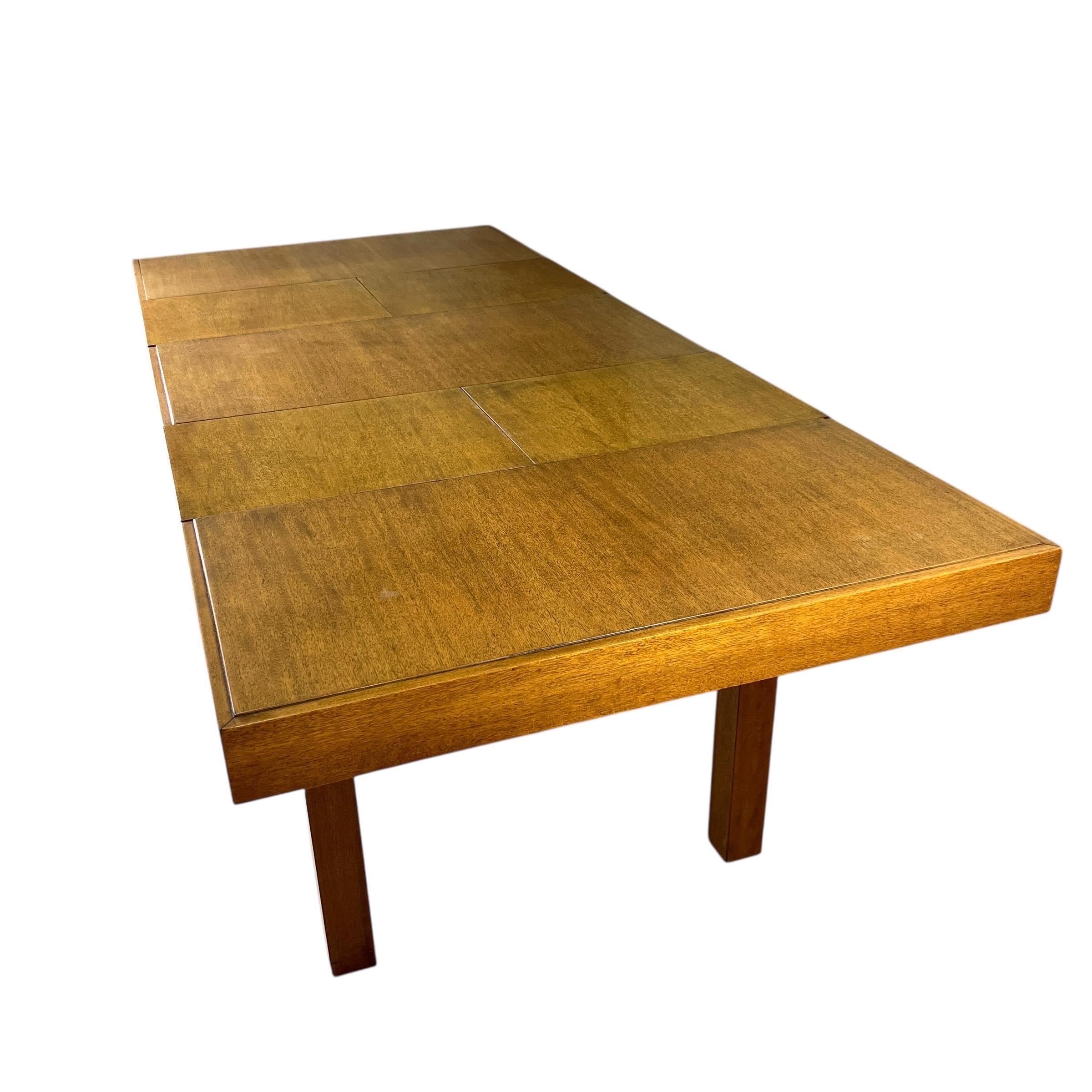 Mid-Century Modern George Nelson for Herman Miller Extendable Dining Table (table à manger extensible) en vente
