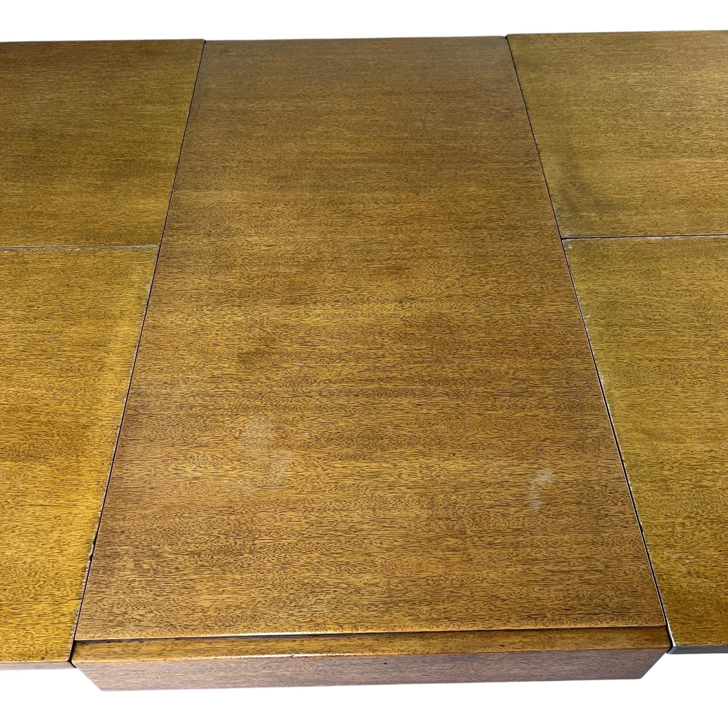 George Nelson for Herman Miller Extendable Dining Table (table à manger extensible) Bon état - En vente à Esperance, NY