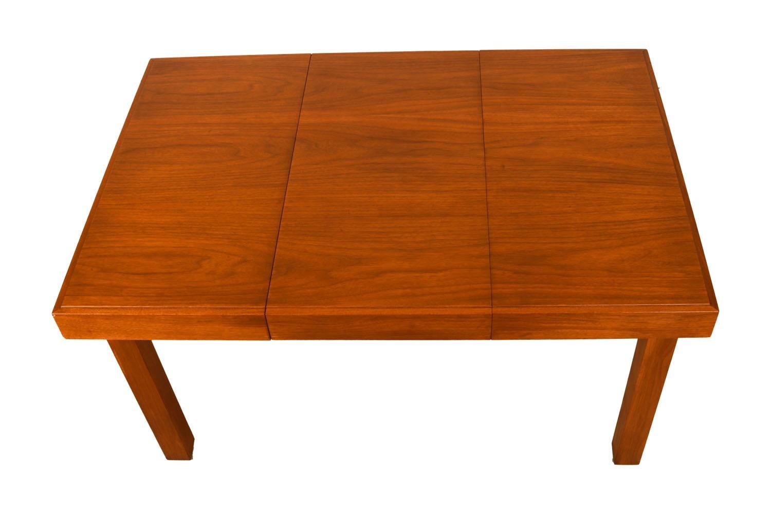 Mid-Century Modern Table de salle à manger à rallonge George Nelson pour Herman Miller avec feuilles de papillon en vente