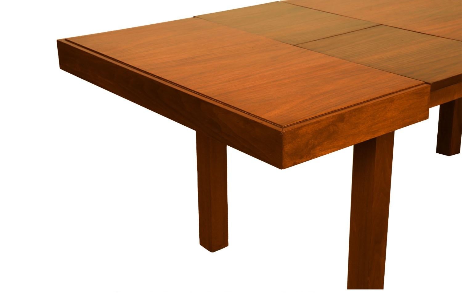 Table de salle à manger à rallonge George Nelson pour Herman Miller avec feuilles de papillon en vente 2