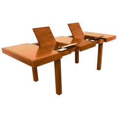Vintage George Nelson for Herman Miller Extendable Dining Table with Butterfly Leaves