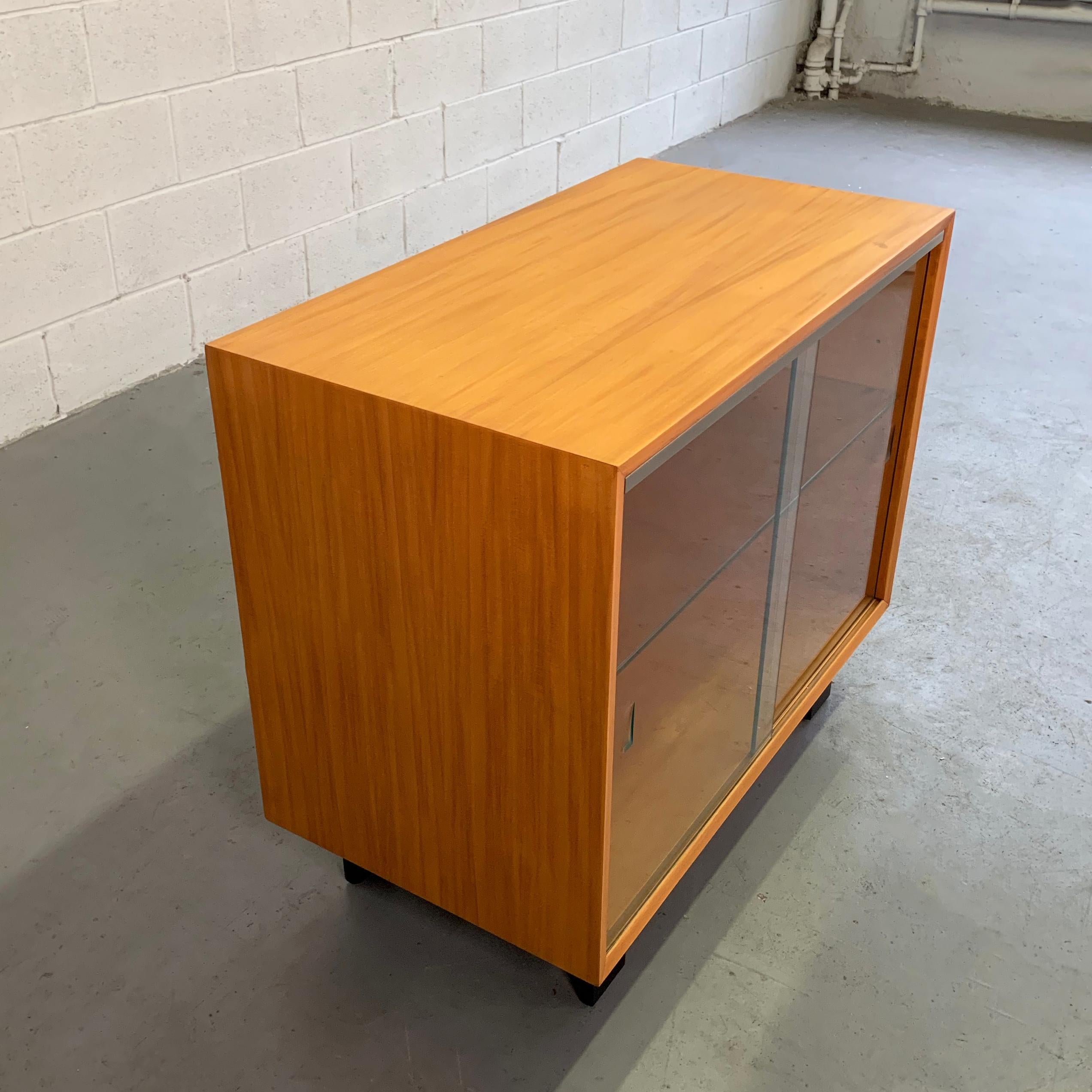 George Nelson for Herman Miller Glass Front Cabinet Credenza 2