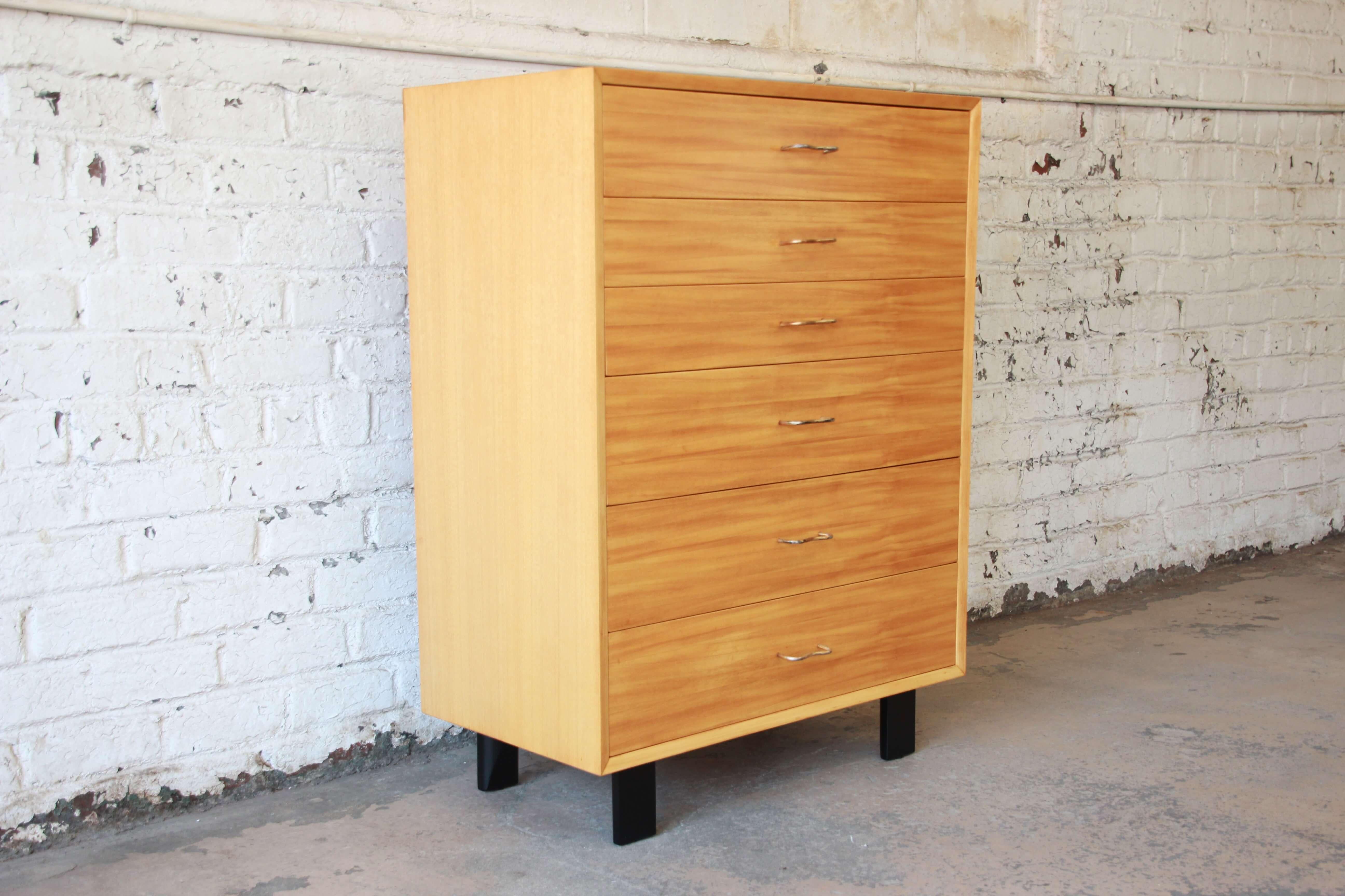 Mid-Century Modern George Nelson for Herman Miller Highboy Dresser