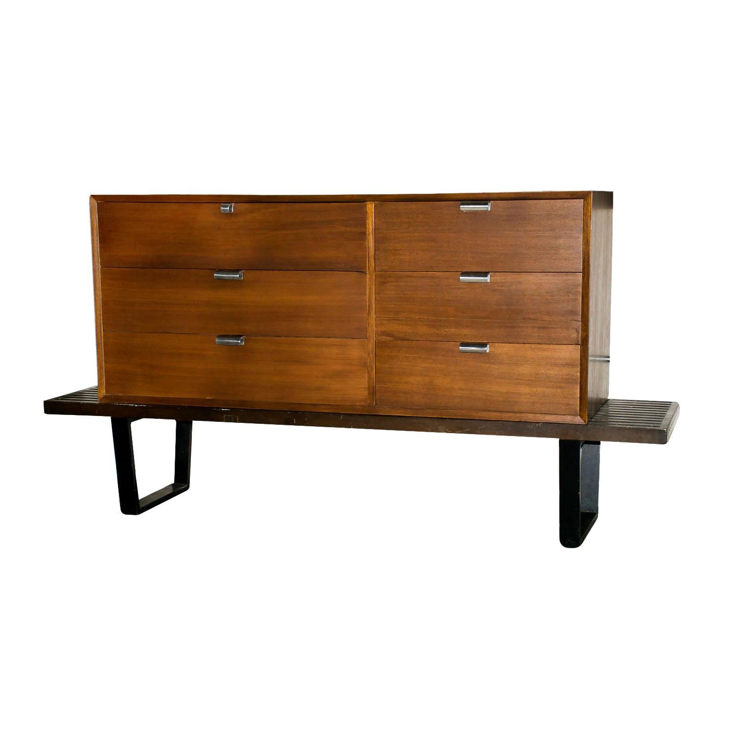 George Nelson For Herman Miller Hotel Chest Or Bench At 1stdibs