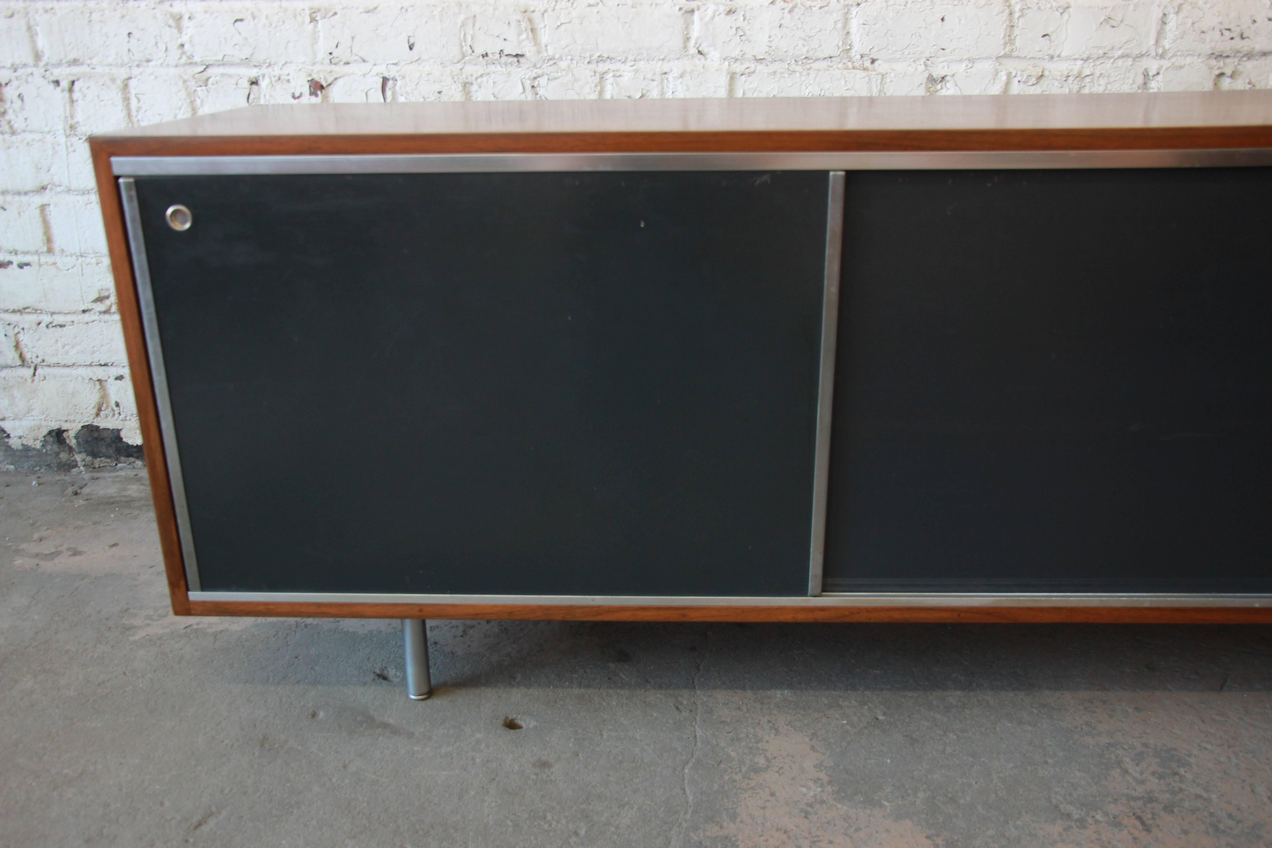 George Nelson for Herman Miller L-Shaped Executive Desk, 1950s In Excellent Condition In South Bend, IN