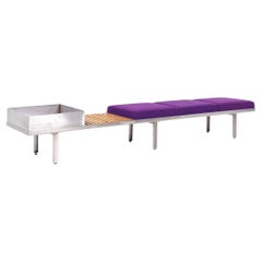 George Nelson for Herman Miller MCM Extra Long Contract Bench with Planter Box