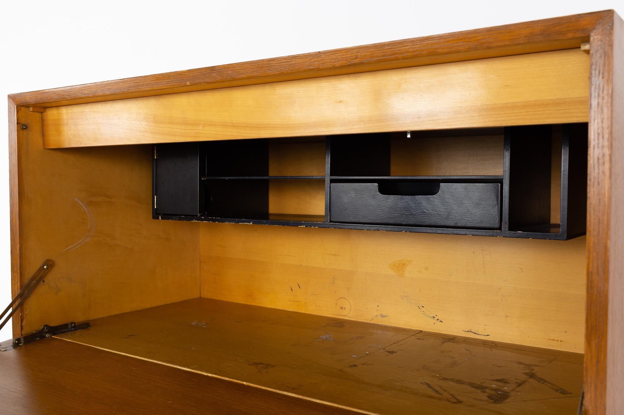 George Nelson für Herman Miller MCM Modular 2 Drawer Bar Cabinet and Bench (Metall) im Angebot